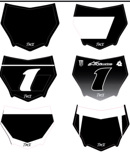 TNX Motocutz Plate Decal