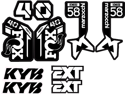 Fork decals